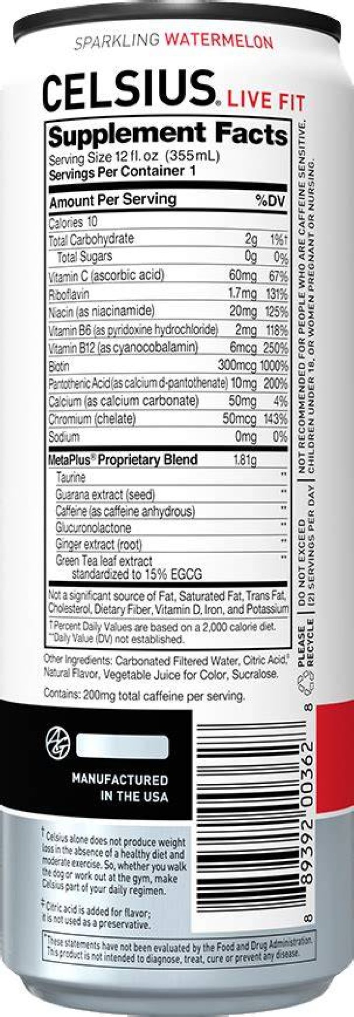 10 Amazing Celsius Drink Nutrition Facts!