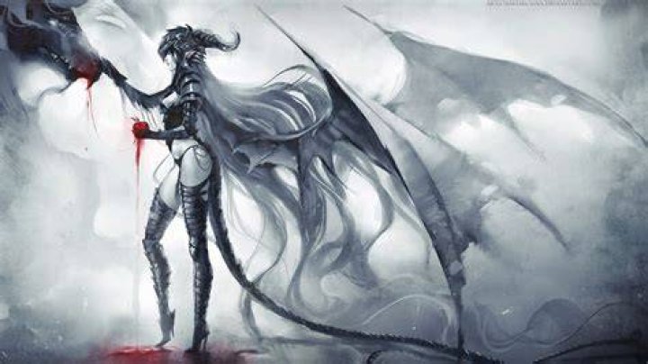 1080P free download Succubus, art, frumusete, fu sang, luminos, horns
