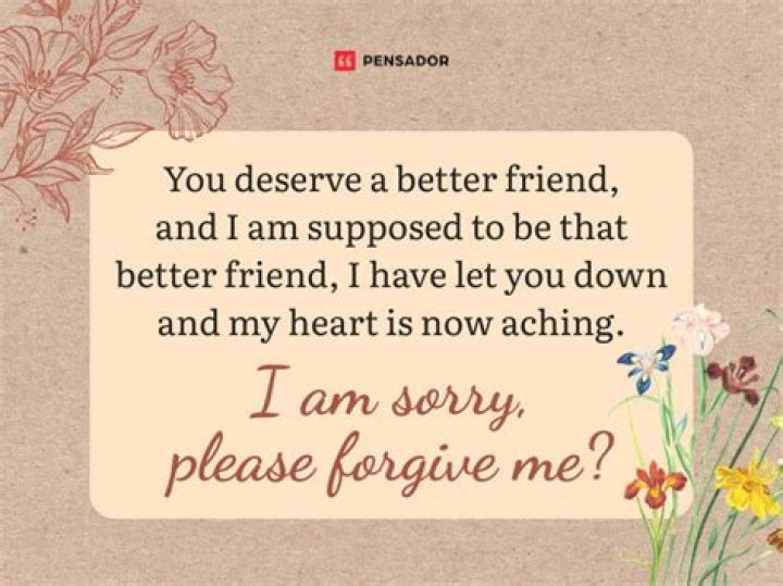 12 Asking Sorry To Best Friend Quotes Sorry message for friend, Sorry