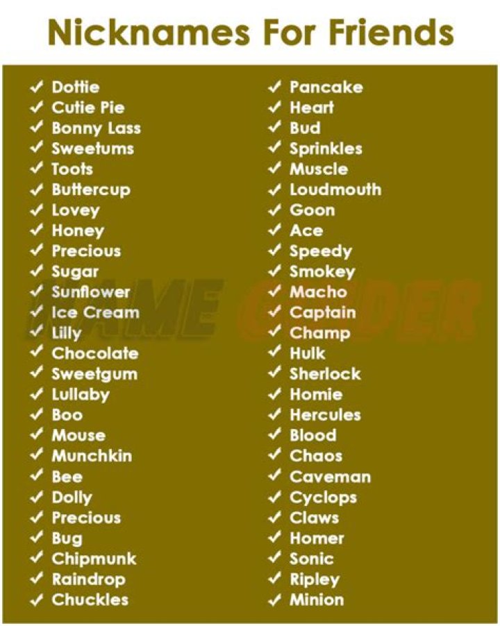 137 Nicknames for Friends That Are So Them &mdash; Cute & Funny Nicknames