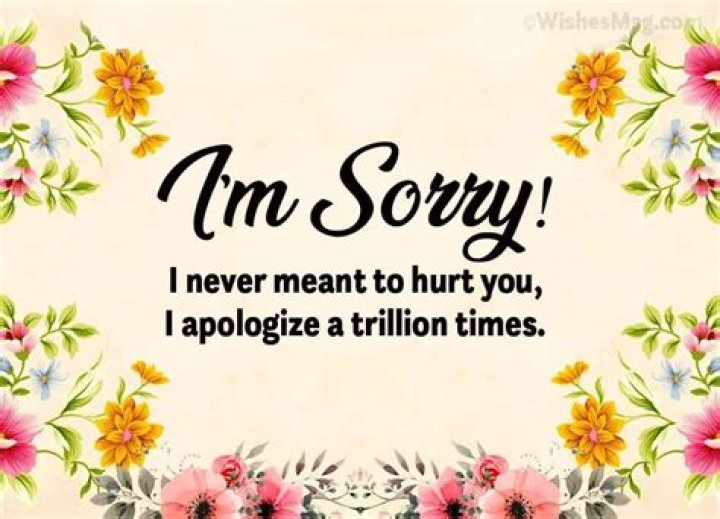 15 Sorry Quotes And Messages for Husband Events Greetings