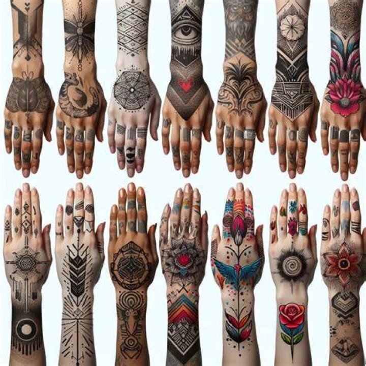 20+ Hand Tattoo Designs, Ideas Design Trends Premium PSD, Vector