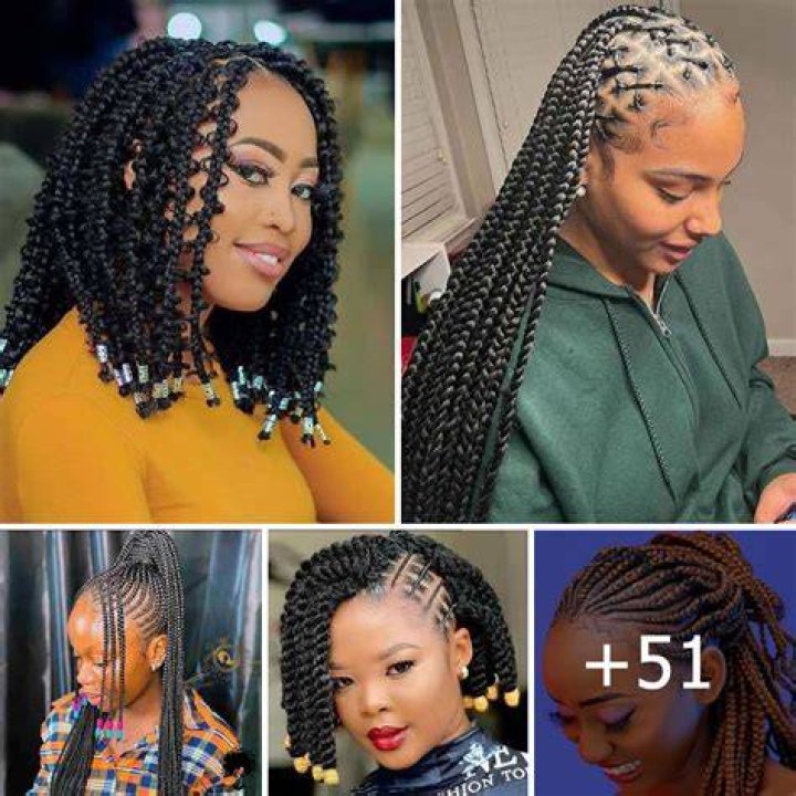 2023 Black Braided Hairstyles Latest Braid Styles For The Season