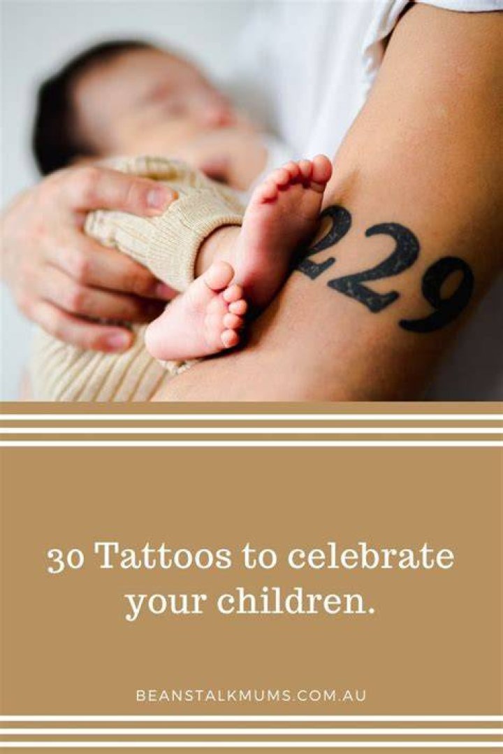 29+ Tattoos For Your Kids Murninara