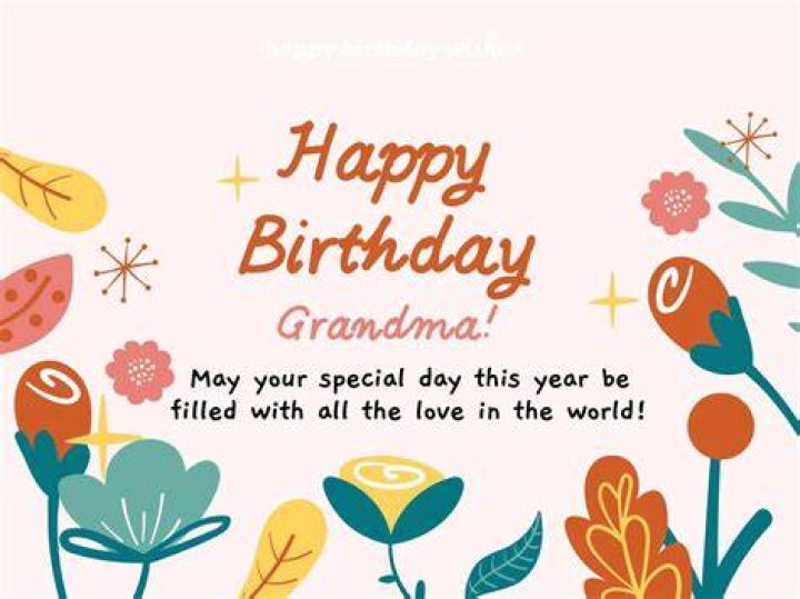 30 Best Happy Birthday Grandma Grandma Birthday Quotes