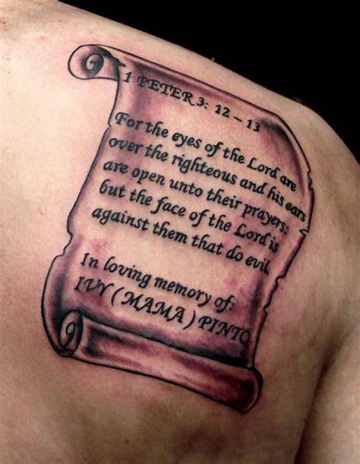 30+ Cool Bible Verse Tattoo Design Ideas with Meanings 2023