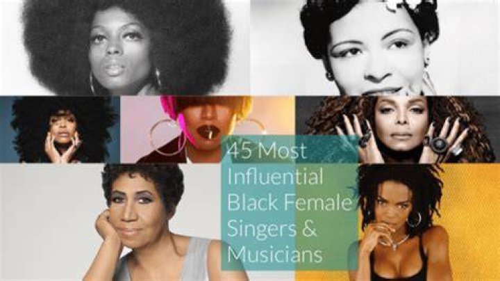 40 Most Influential Black Female Singers / Musicians A Listly List