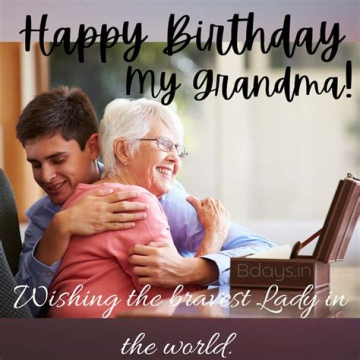 40 Special Grandmother Birthday Wishes & Greetings Picsmine