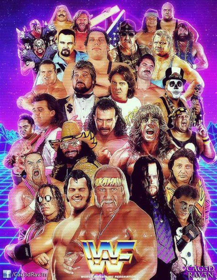 80s WWF by Cag3dRav3n Wwf superstars, Wwf, Wwe legends