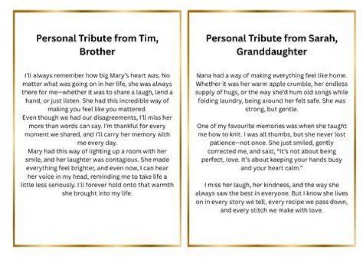 A Guide To Meaningful Tributes