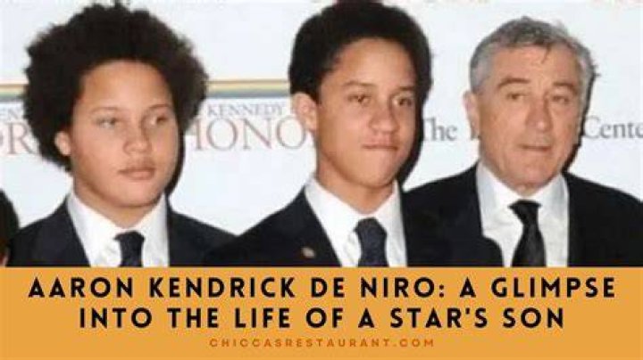 Aaron Kendrick De Niro Is Biracial & Lives a Quieter Life than Twin Luv68