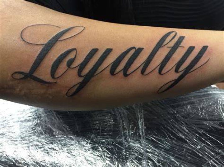 Aggregate 75+ loyalty cursive tattoo super hot in.cdgdbentre