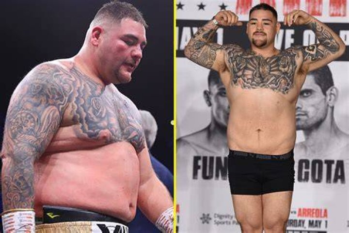 Andy Ruiz Sr. weighs in on Andy Ruiz Jr.'s weight the day after AJ's
