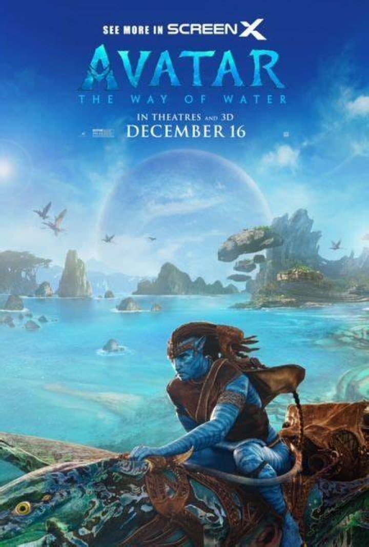 Avatar 2 Gets ScreenX Poster For The Way of Water