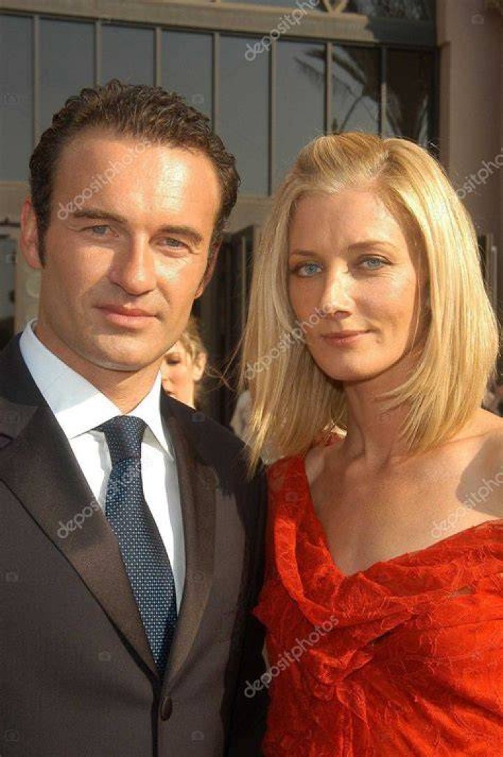 BAFTA Joely Richardson & husband. Actress Joely Richardson and husband