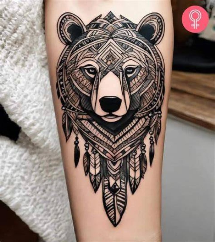 Bear Tattoo Design and Meanings Strength, Courage and Confidence