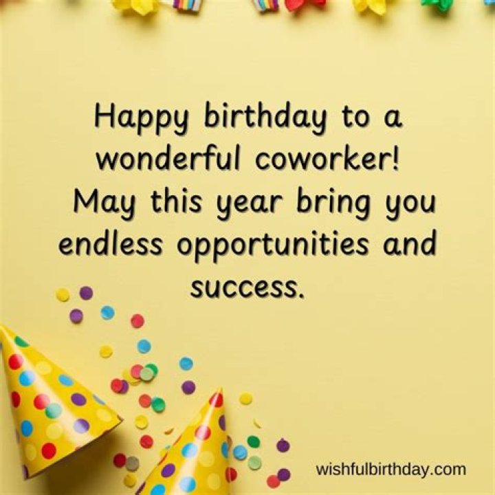 Best Happy Birthday Messages Coworker Birthday Wishes for friends and