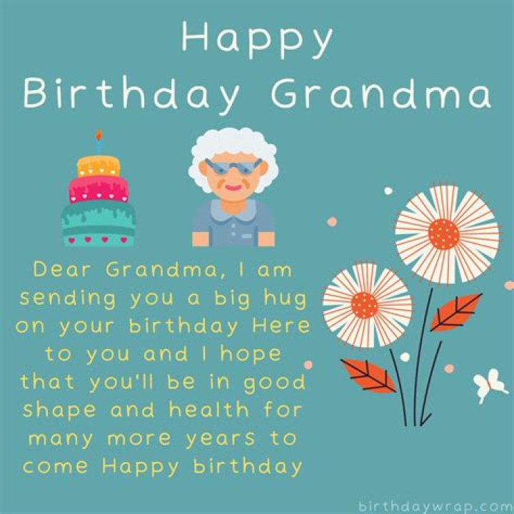 Birthday Message for Grandma Beautiful Grandmother Birthday Poems