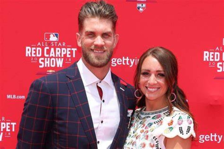 Bryce Harper, wife by Phillies fans after megadeal