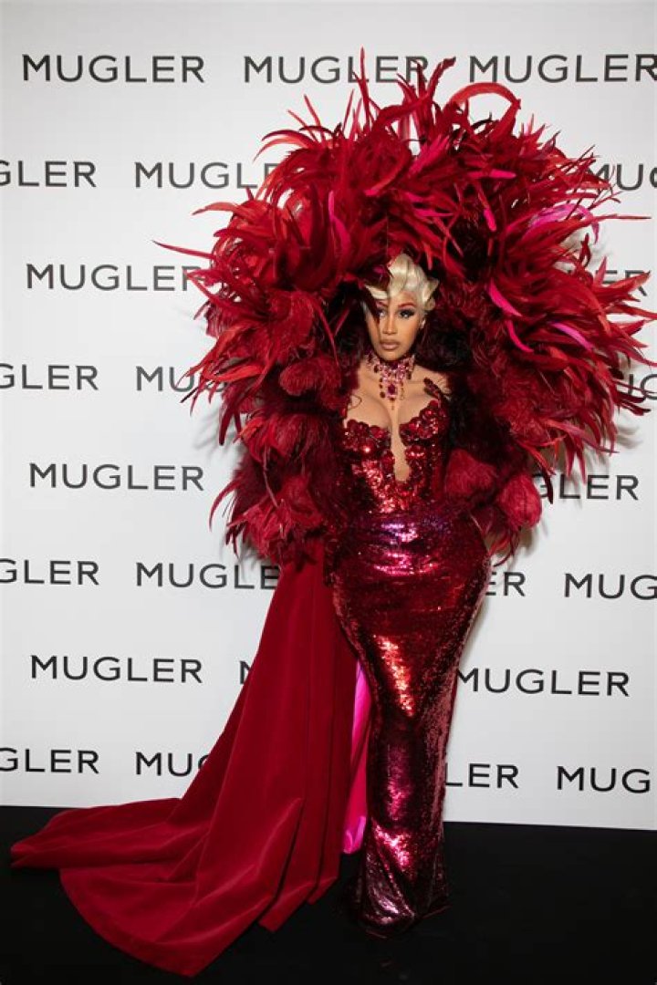 Cardi B makes first red carpet appearance since giving birth