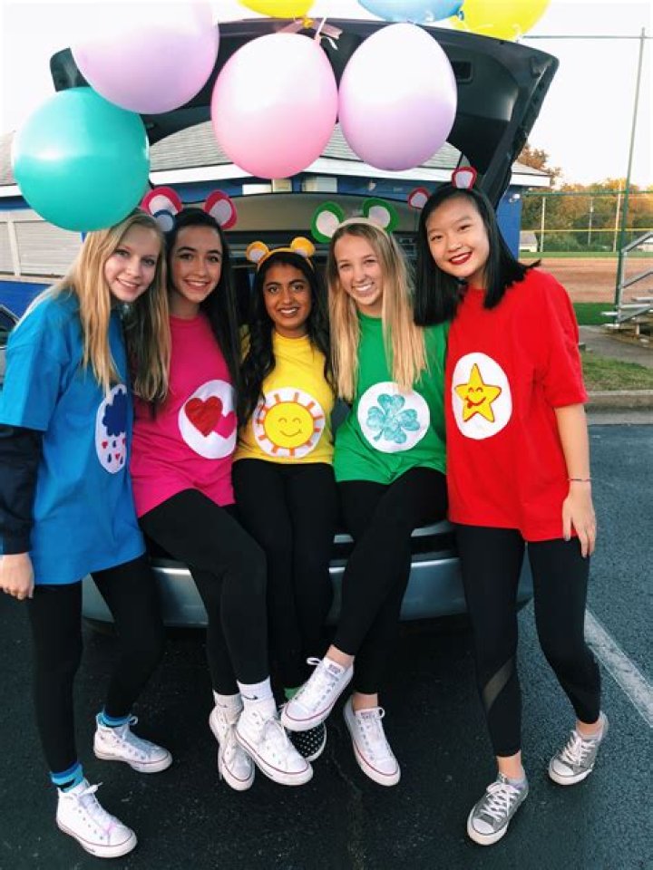 Carebears Care bears halloween costume, Bear halloween, Bff halloween