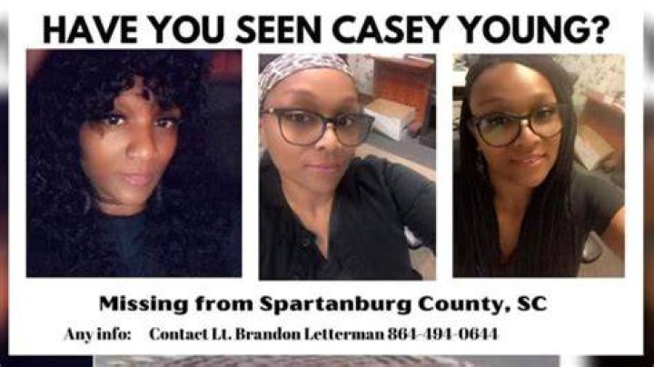 Casey Young Missing Spartanburg SC Da’Ron Collins Arrested And Charged