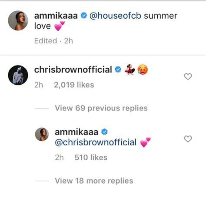 Chris and Ammika Instagram Suggest its getting ugly TheNationRoar