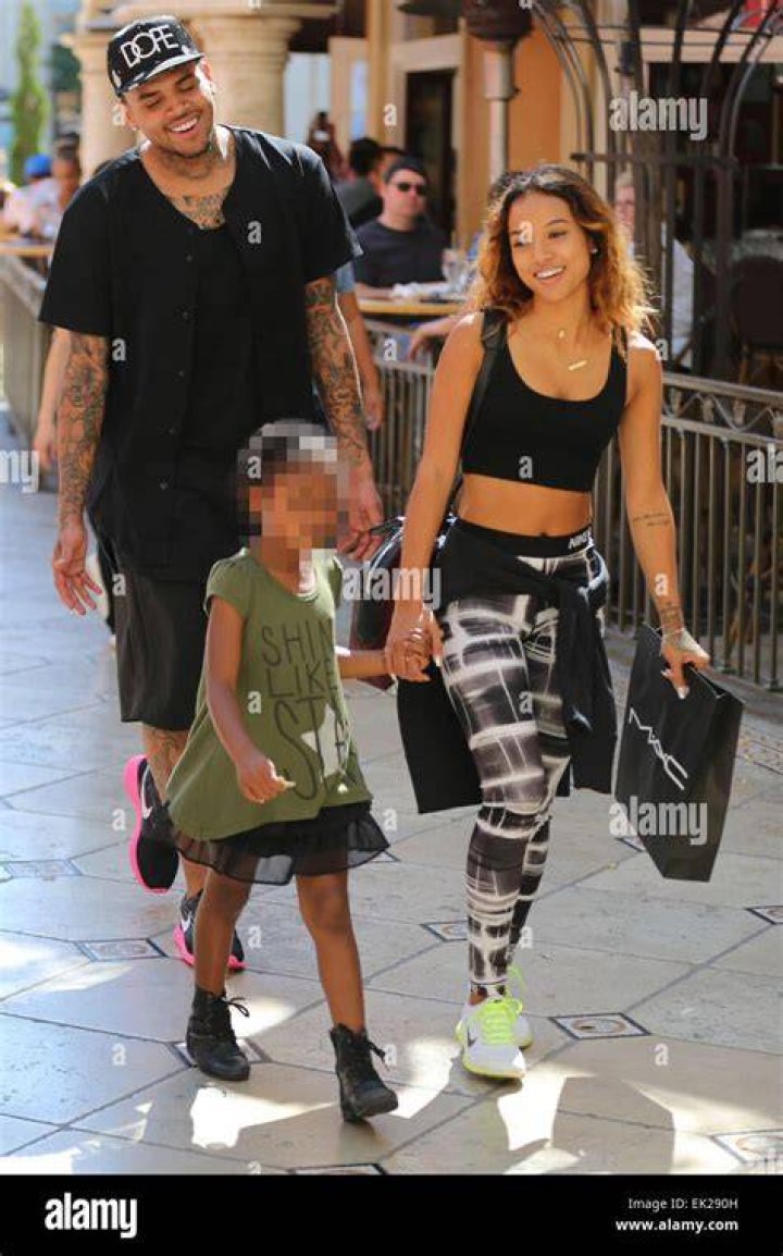Chris Brown Current Girlfriend 2024 Tour Birgit Giulietta