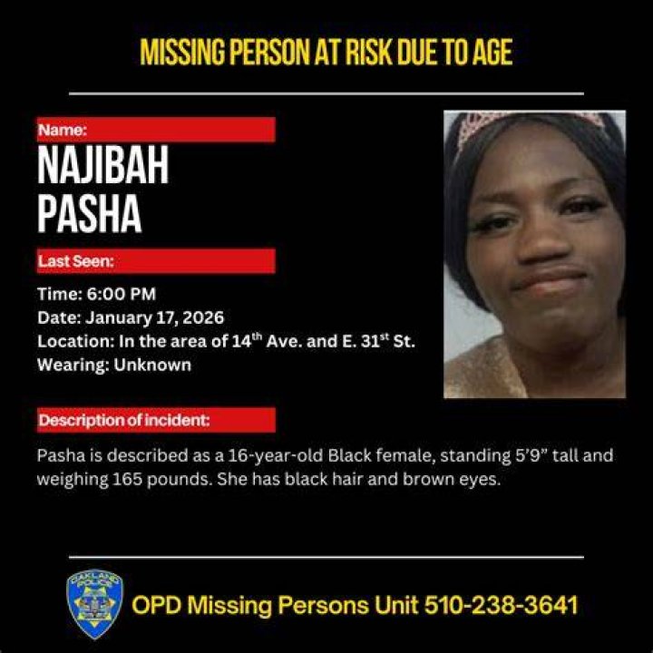 City of Oakland Missing Persons