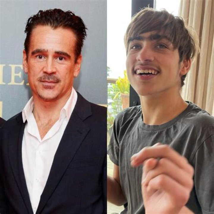Colin Farrell teaches his son Henry to ride a bike Daily Mail Online