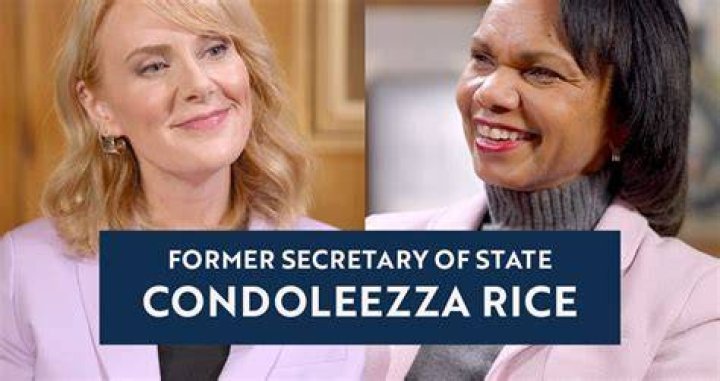 Condoleezza Rice Why Democracy is Worth the Effort W. Bush