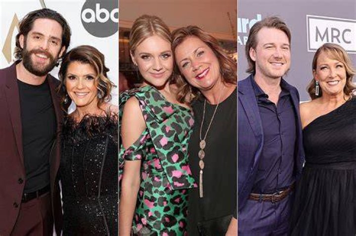 Country Stars and Their Moms Chris Young