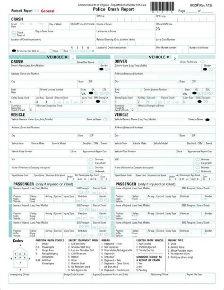 Crash report released from car wreck that killed two with