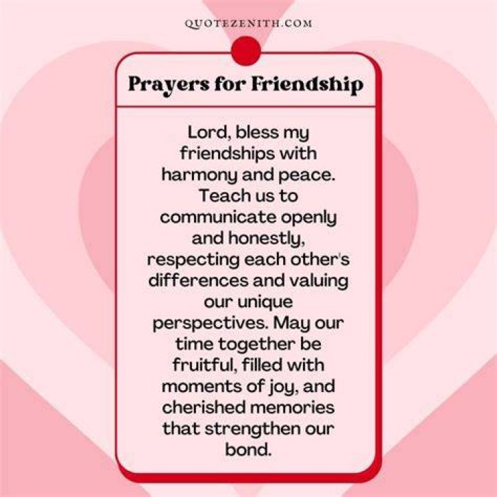 Daily Prayer for Friendship Prayer for friendship, Prayers, Daily prayer
