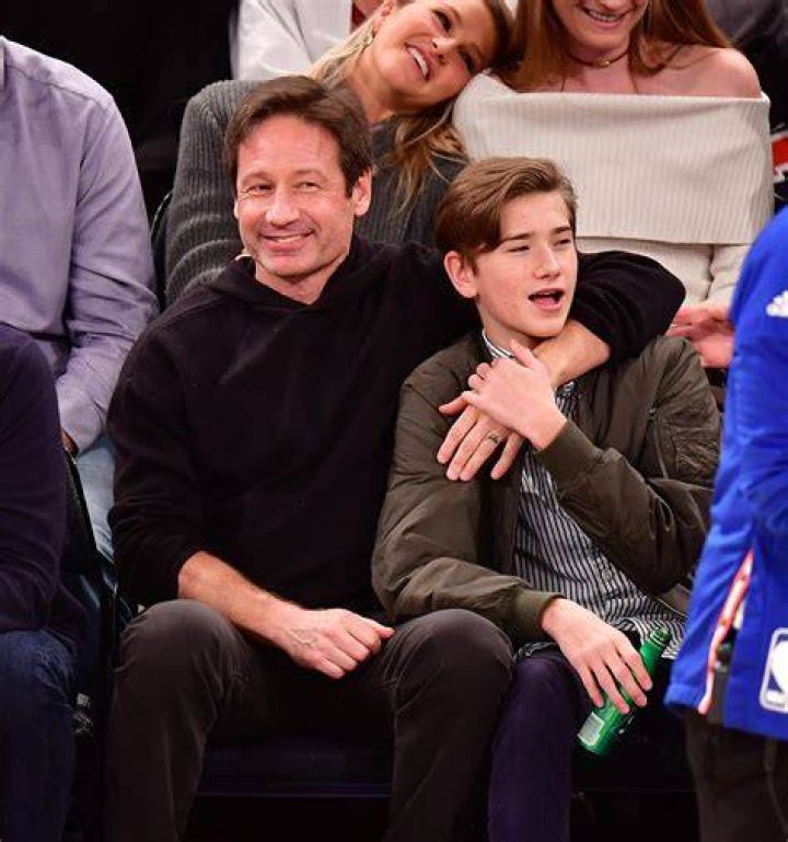 David Duchovny Kyd Miller Duchovny Madelaine Editorial Stock Photo