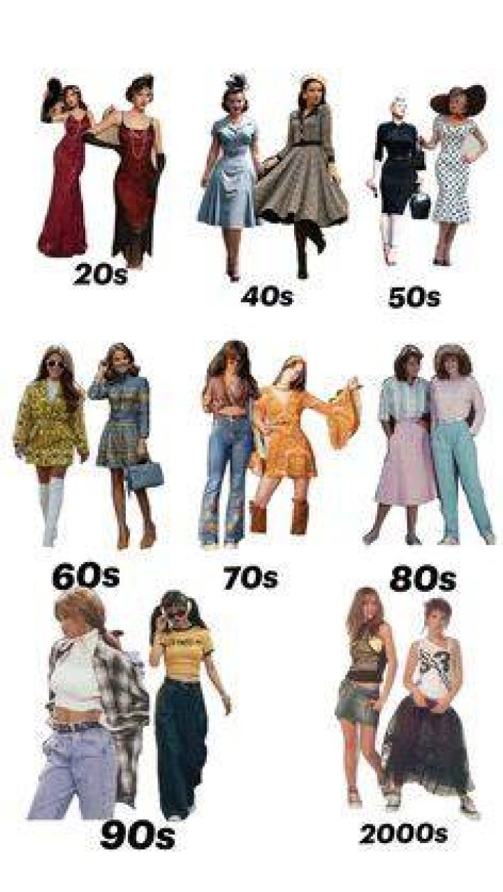 Decade Dress Up Ideas DRESTWI