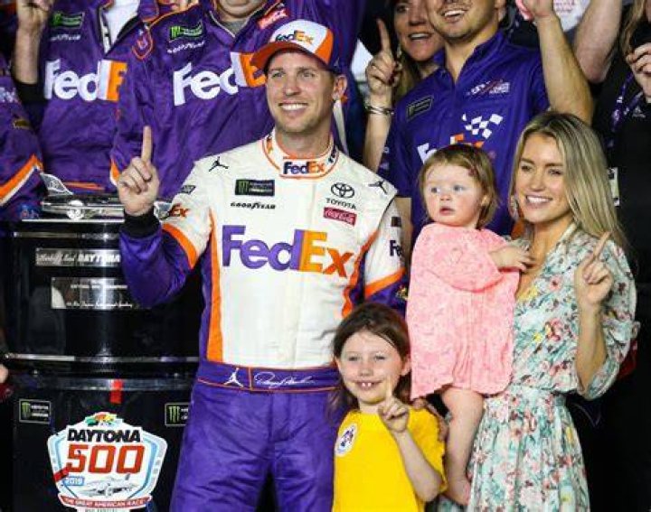 Denny Hamlin & family Nascar drivers, Denny hamlin, Captain hat