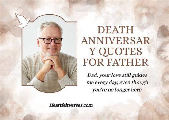 Discover Comfort And Wisdom In Anniversary Of Father's Death Quotes