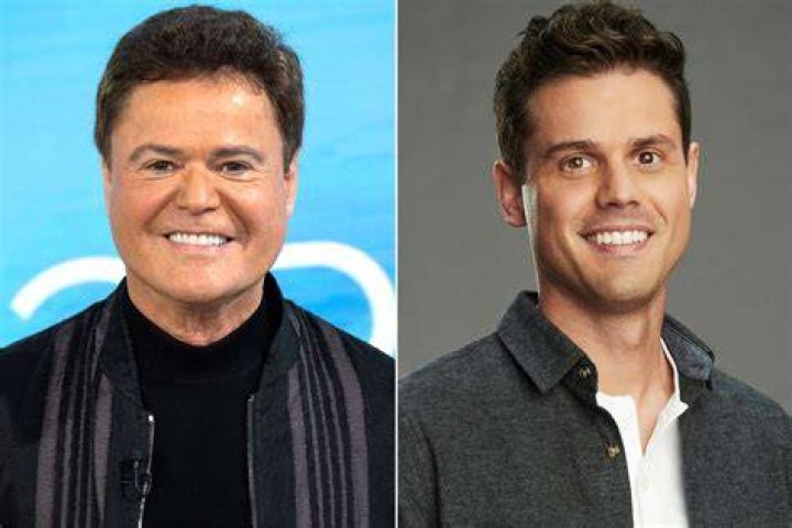 Donny osmond and son Christopher Donny osmond, The osmonds, Debbie osmond