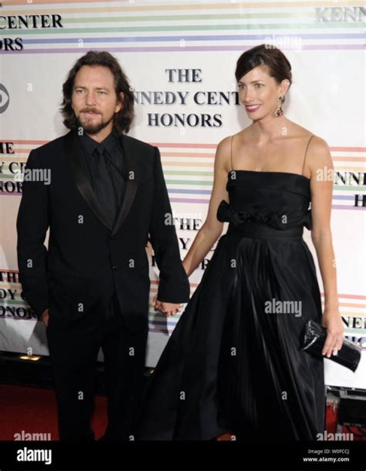Eddie Vedder wife Jill McCormick Editorial Stock Photo Stock Image