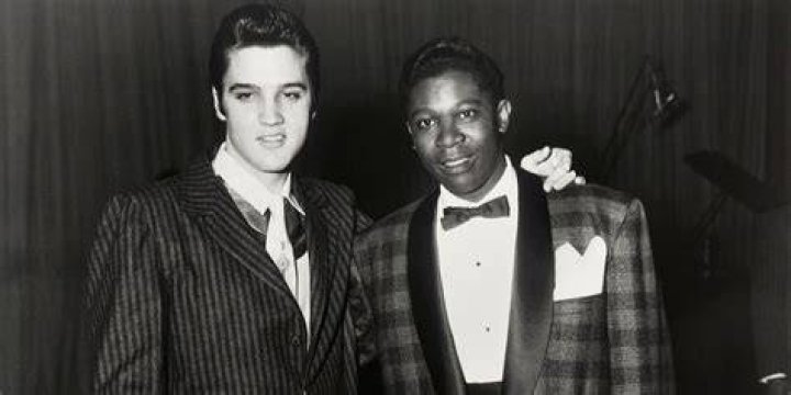 Elvis Presley, B.B. King, &lsquo;Two Kings&rsquo; &copy; Ernest C. Withers at Proud
