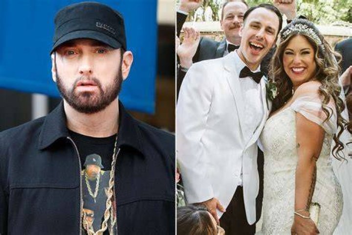 Eminem walked daughter Alaina Scott down aisle at her wedding