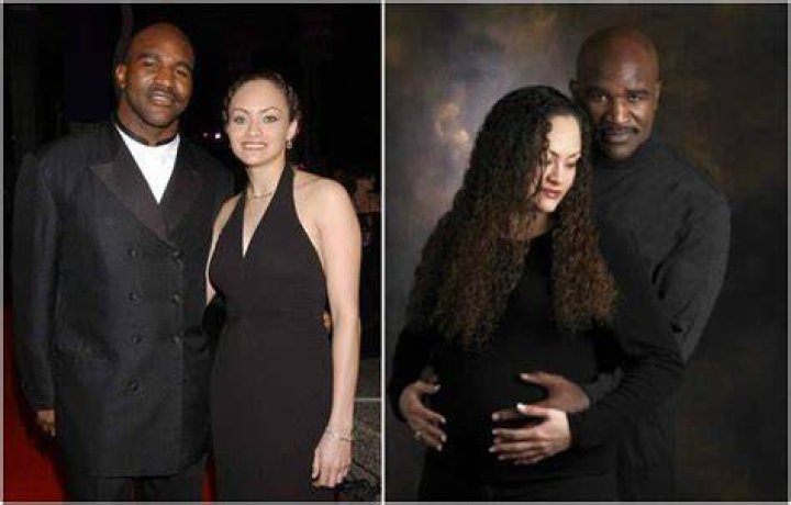 Evander Holyfield And Candi Calvana Smith