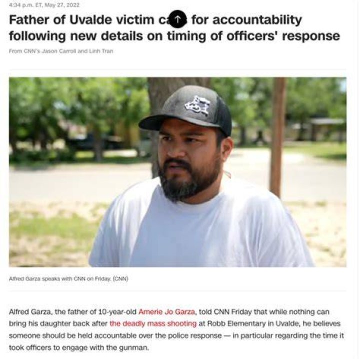 Fact Check Uvalde Victim Amerie Jo Garza Did NOT Have 2 'Different