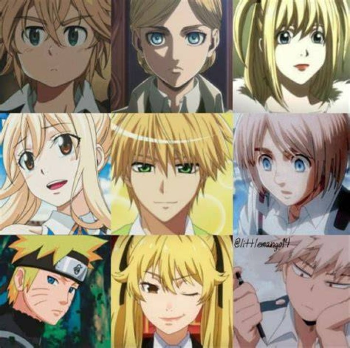 Famous Anime Characters With Blonde Hair Female 2022