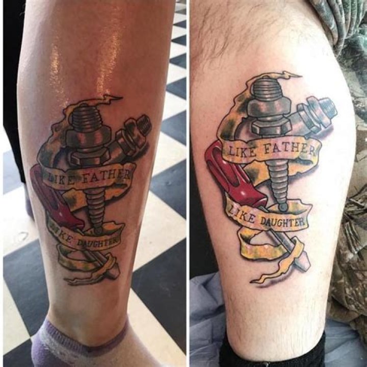 Fatherhood Tattoos / 55 Awesome Father and Daughter Matching Tattoos