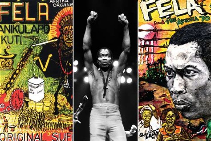 Fela Kuti and friends on 1989 visit to London urbanimage.tv