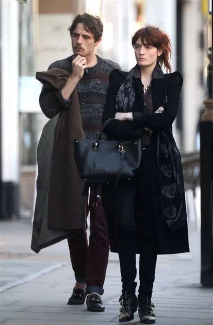 Florence Welch kissing new boyfriend James Nesbitt in the park in