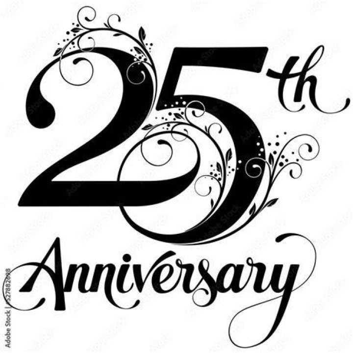 Free 25th Anniversary Cliparts, Download Free 25th Anniversary Cliparts