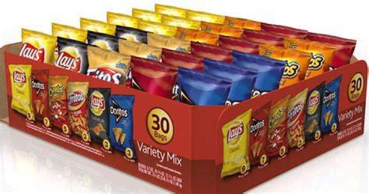 FritoLay Chips 30Count Variety Pack Only 7.64 (Just 25&cent; Per Bag)